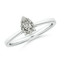 thumbnail image 1 of ANGARA Natural 0.71 Ct. Diamond Solitaire Engagement Ring in Sterling Silver for Women (Ring Size: 5.5), 1 of 10