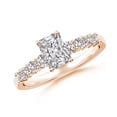 thumbnail image 1 of ANGARA Natural 0.75 Ct. Diamond Classic Engagement Ring in 14K Rose Gold for Women (Ring Size: 3.5), 1 of 10