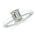 thumbnail image 1 of ANGARA Natural 1.5 Ct. Diamond Solitaire Engagement Ring in 14K White Gold for Women (Ring Size: 3), 1 of 10