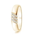 thumbnail image 1 of ANGARA Natural Diamond Classic Ring for Women in 14K Yellow Gold, Ring Size- 11 (Color-GVS2, Size: 1.4mm) April Birthstone Jewelry Gift for Her Birthday, Engagement, Wedding, Anniversary, 1 of 10