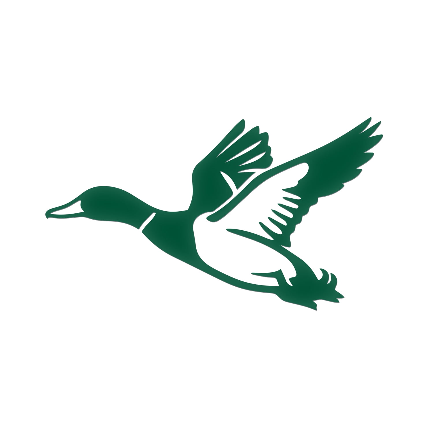 Falling Fish Sticker ANGDEST CLUB Duck in Flight Waterfowl / Duck Hunting Fishing Call Car ...