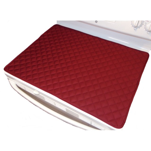 ANGECA Stove Top Cover and Protector for Glass, Ceramic Stove Quilted