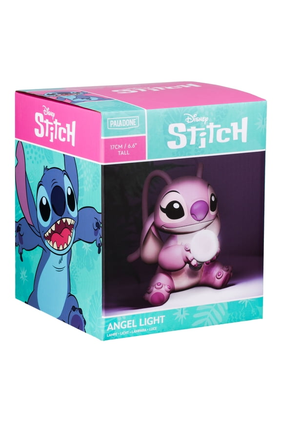 Disney Angel Desk Light, 6.3" (16cm) Lilo & Stitch Officially Licensed Disney Lighting Gift
