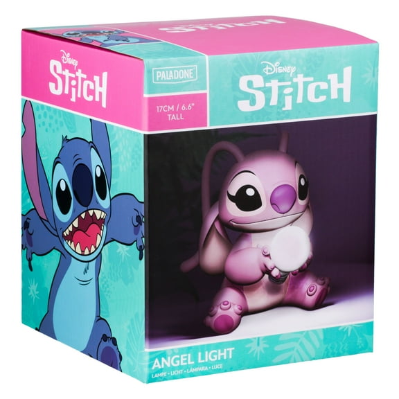 Disney Angel Desk Light, 6.3" (16cm) Lilo & Stitch Officially Licensed Disney Lighting Gift