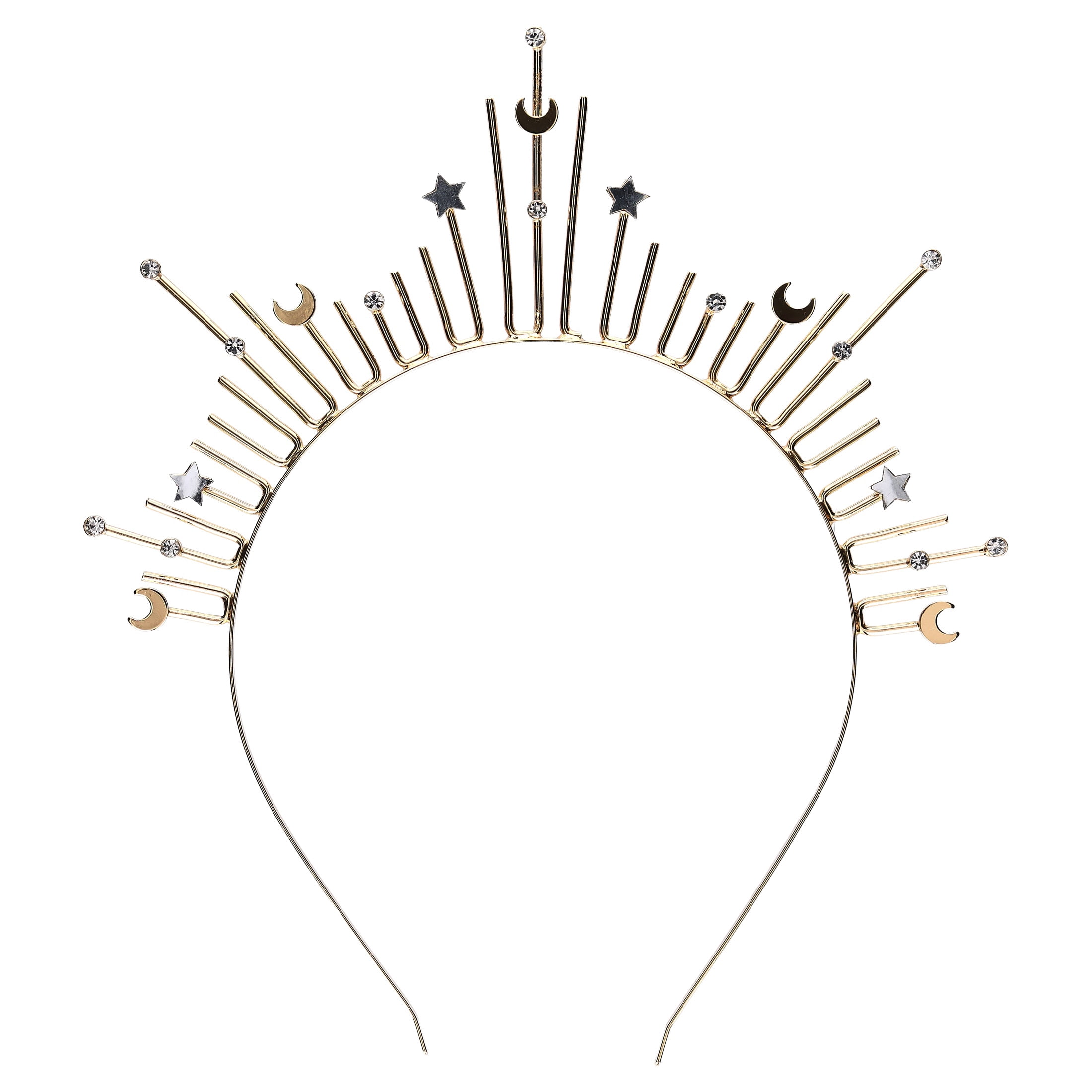 Celestial Headband Costume Accessory for Adults, Gold, Halloween by Way To Celebrate