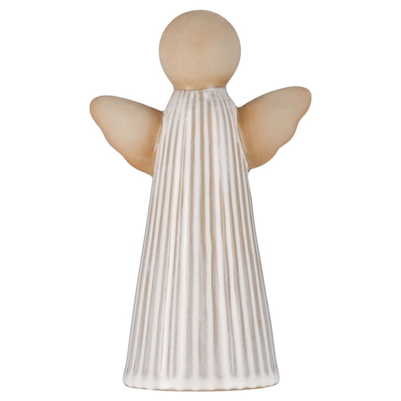 Ceramic Angel Christmas Decoration, Cream and White, 7.5", by Holiday Time
