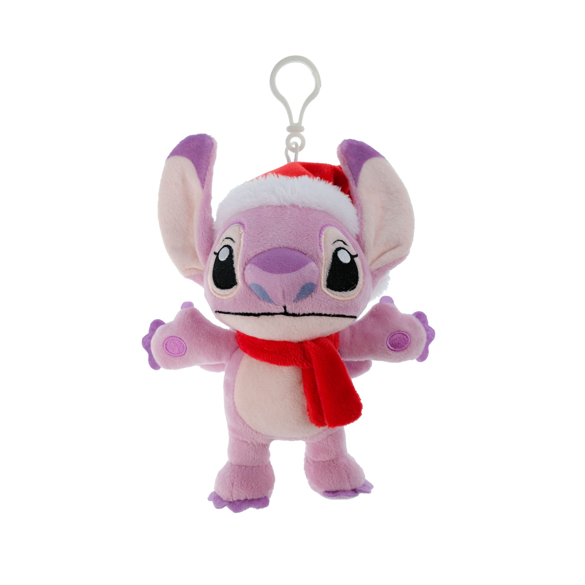 Disney's 'Lilo & Stitch'. Angel 8 Inch Plush Clip, Pink, All Ages, by Ruz
