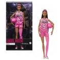 thumbnail image 1 of Angel Reese Barbie Doll, Barbie Signature, Fashion Doll With Pink Basketball Uniform, 1 of 6
