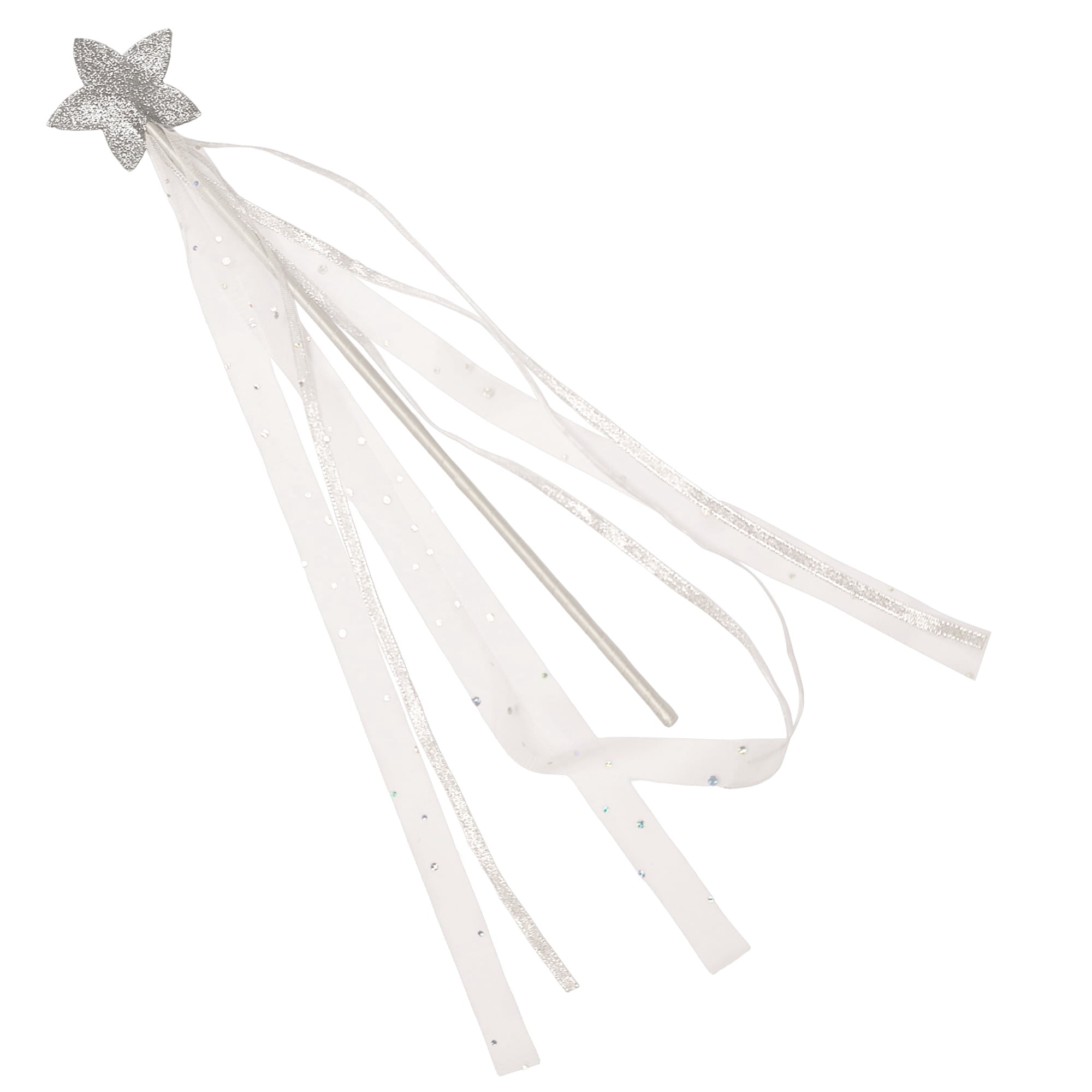 Angel Wand Costume Accessory for Children, Silver, Halloween by Way To Celebrate