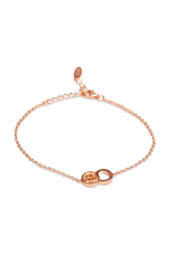 | The Empty Tomb Bracelet | as featured in The Shift | Rose Gold Plated 925 Sterling Silver | Dainty Bracelet | Religious Christian Jewelry for Women | He Lives Bracelet