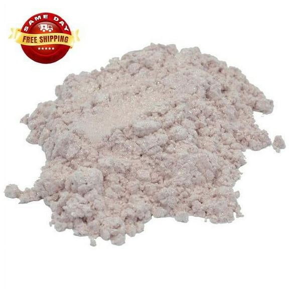 ANGEL WINGS PALE PINK ROSE MICA COLORANT PIGMENT POWDER COSMETIC GRADE 1 OZ
