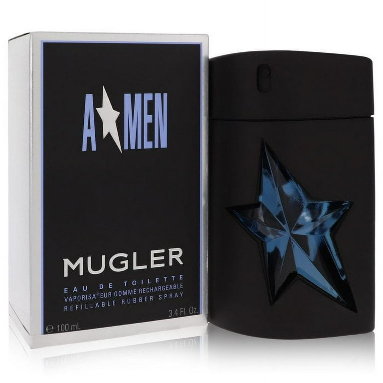 Thierry Mugler ANGEL Men's Eau De Toilette Spray, Refillable