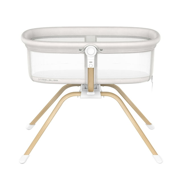 ANGELBLISS 3 in 1 Flat Rocking & Portable Travel Bedside Crib