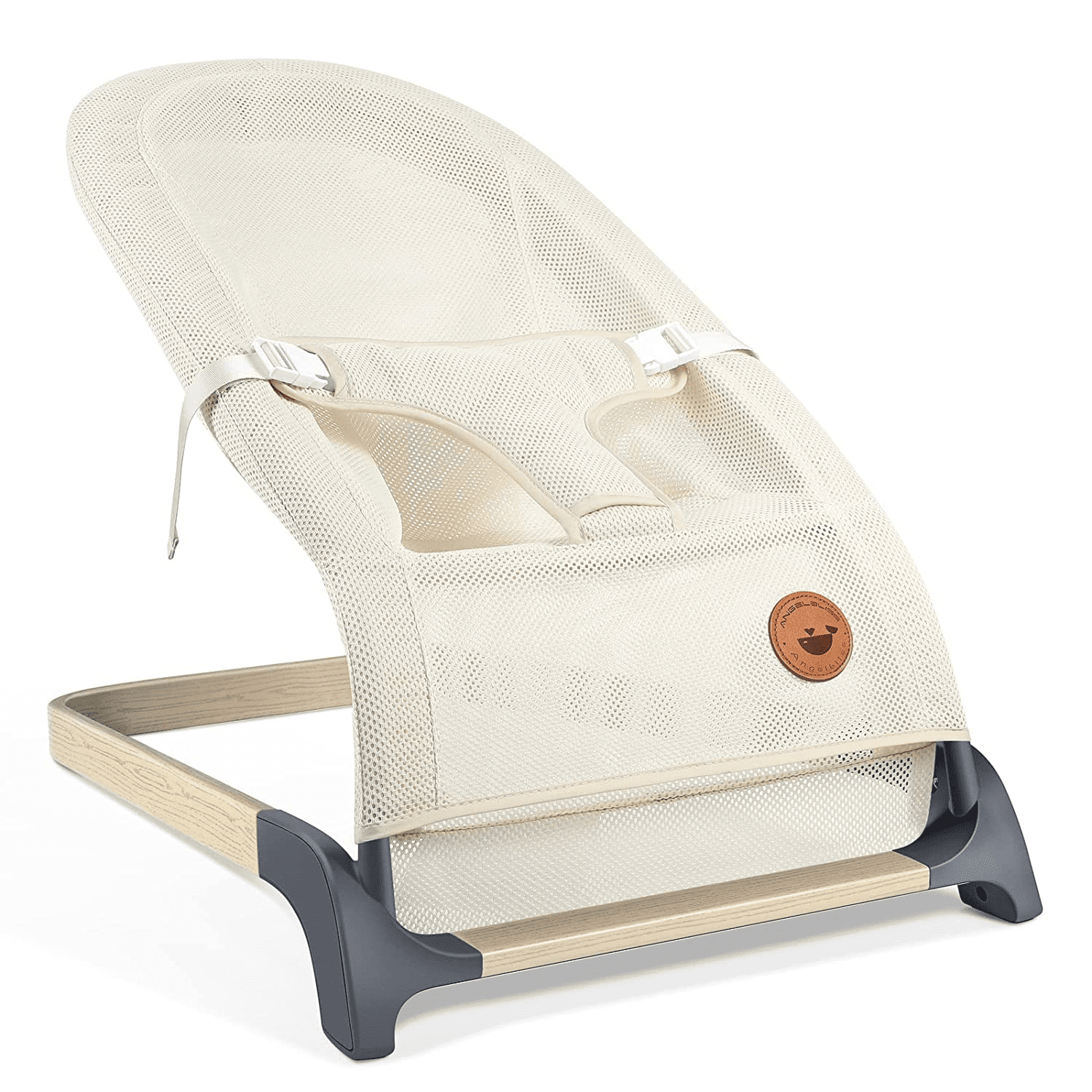 ANGELBLISS Baby Bouncer, Portable Bouncer Seat for Babies, Infants