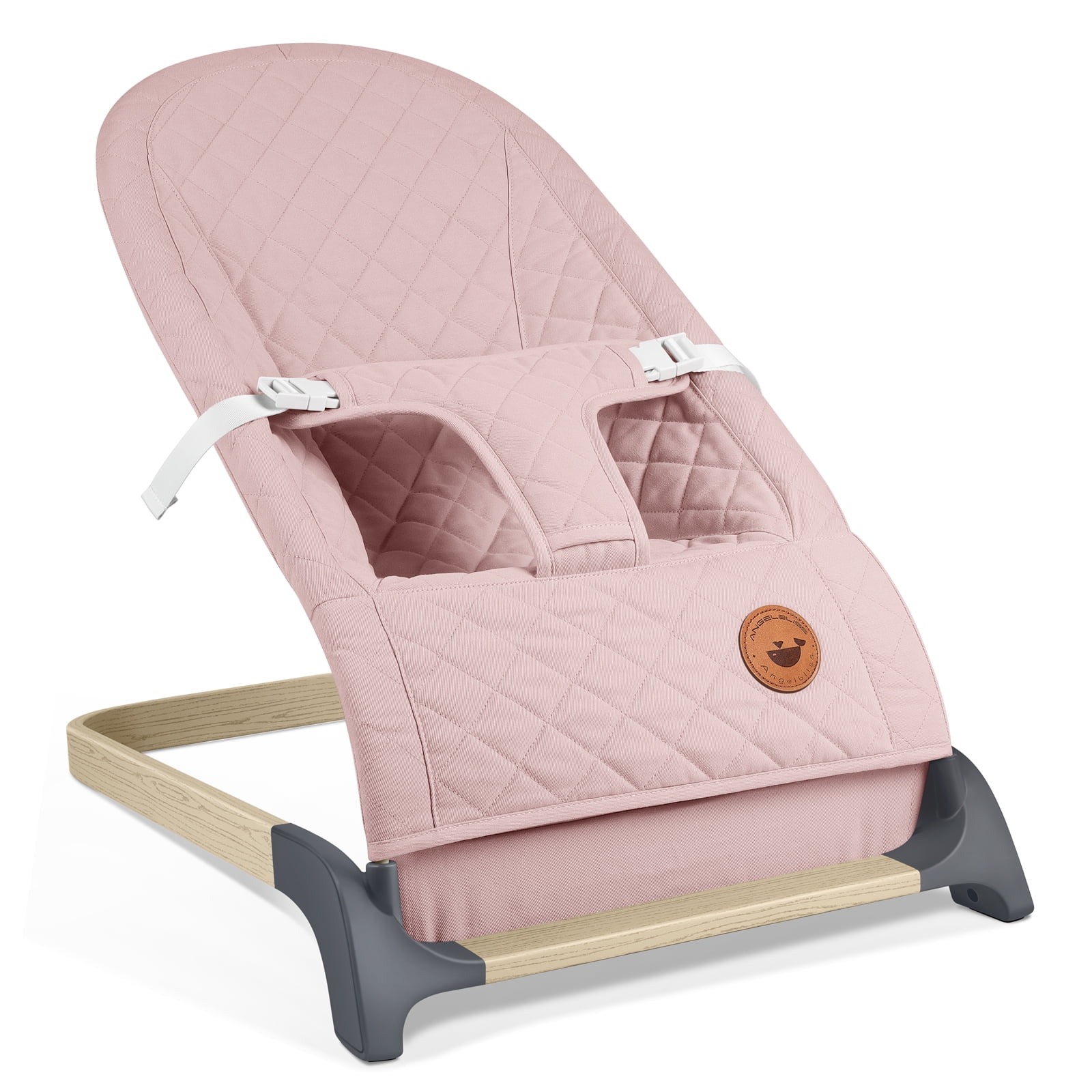 ANGELBLISS Baby Bouncer, Portable Bouncer Seat for Babies, Infants