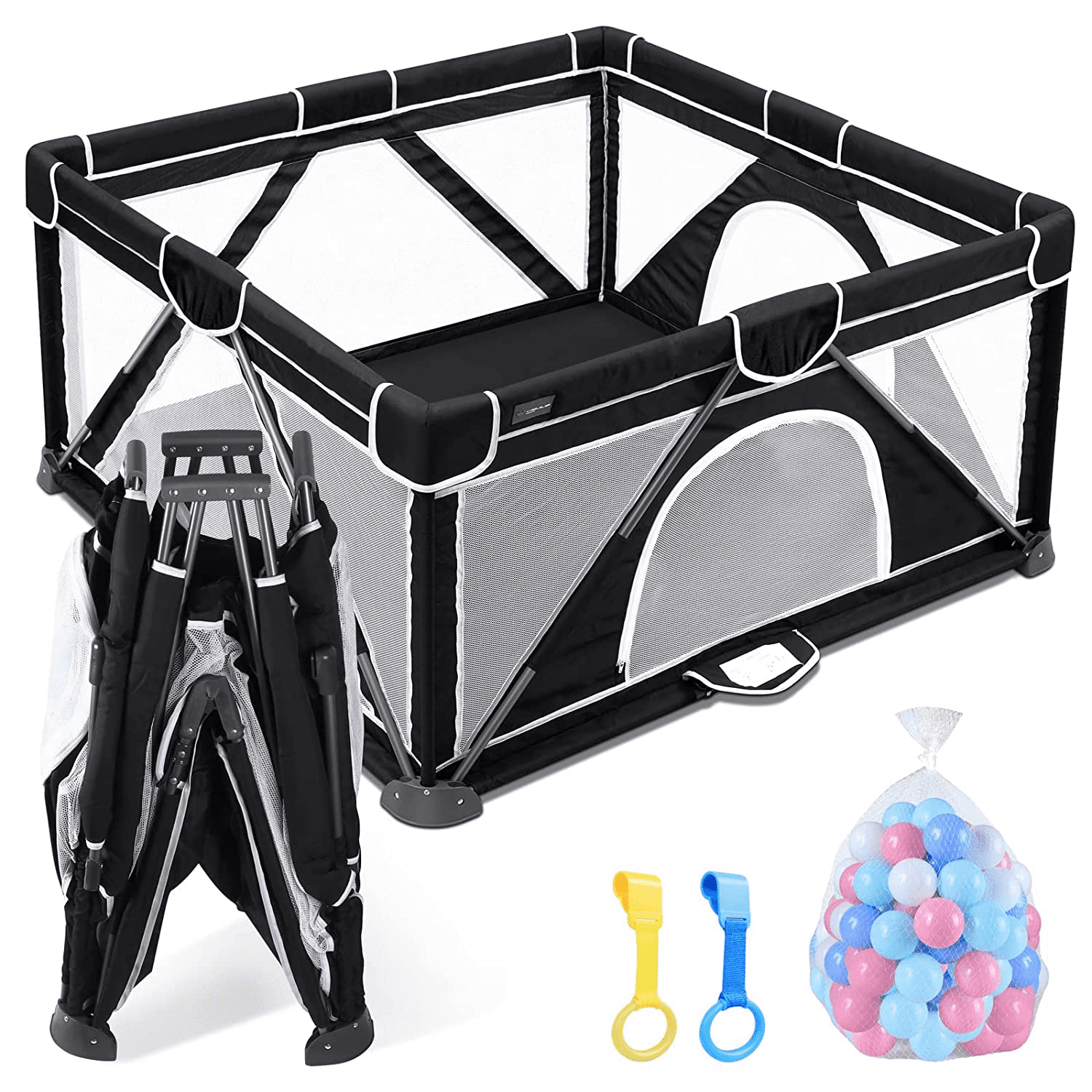 Walmart Cyber Monday Deals 2025 - Angelbliss Baby Playpen, Foldable ...