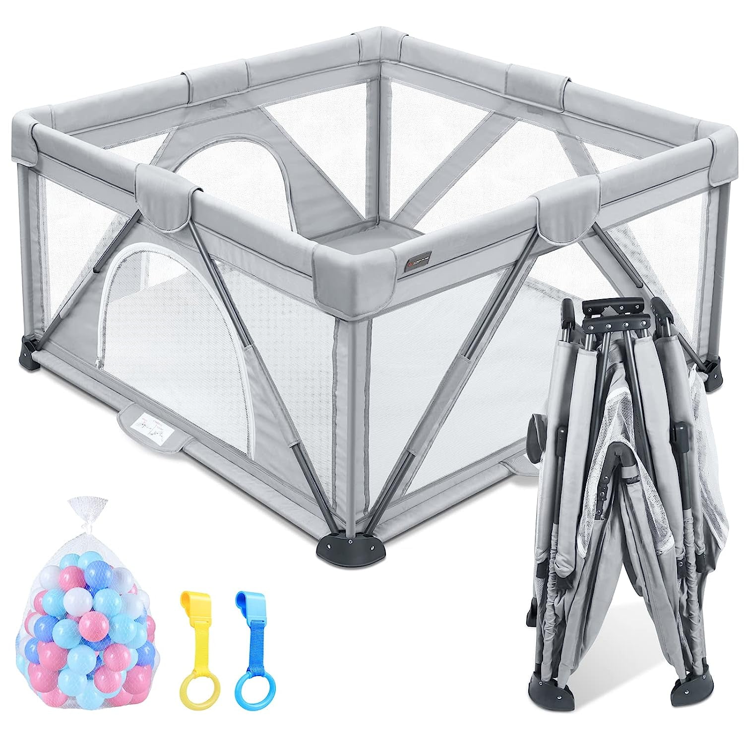 Walmart Cyber Monday Deals 2025 - ANGELBLISS Baby Playpen, Foldable ...