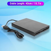ANGGREK External Floppy Drive Disk,Portable Floppy Drive 3.5-Inch Card Reader Computer Accessory External Removable,Floppy Drive Disk
