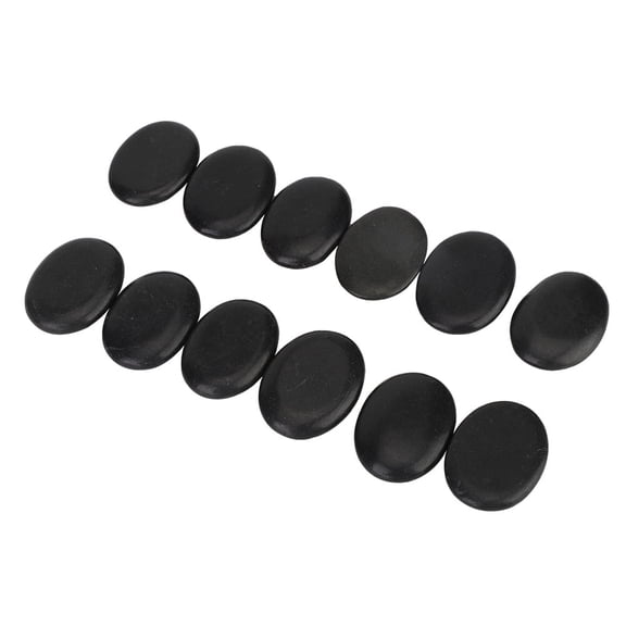 ANGGREK Hot Stones Professional Massage Stones Warm Basalt Stone For Professional Great For Spas Massage