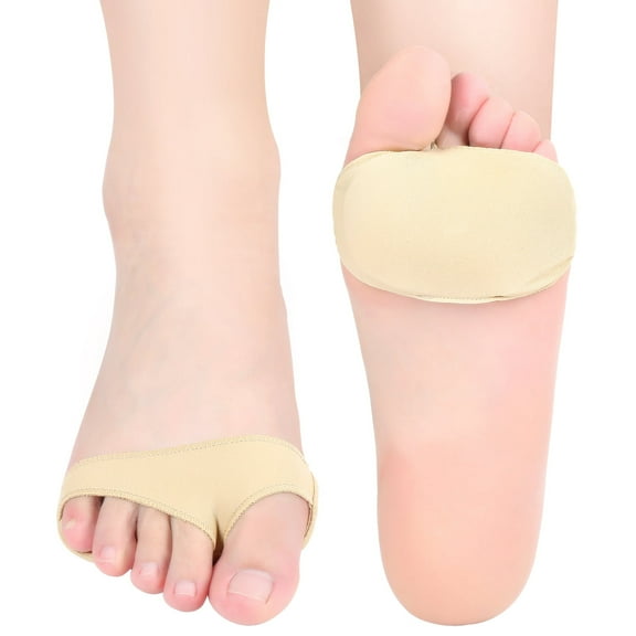 ANGGREK Metatarsal Pads, Ball of Foot Pads, Forefoot Cushion for Hard Skin, Calluses, , Metatarsalgia, Sesamoid, Gel Ball of Foot Pad Wear in Shoe for Day and Night, Foot Pads