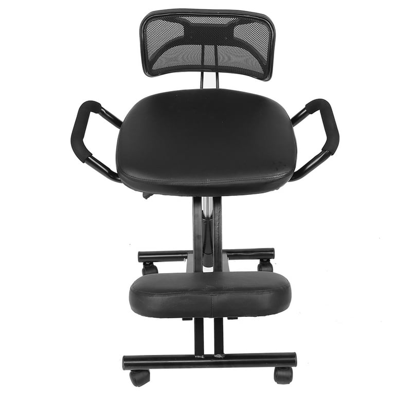 ANGGREK Posture Chair,Ergonomic Kneeling Chair,Ergonomic Kneeling Chair  Adjustable Posture Correction Knee Stool with Back Support 