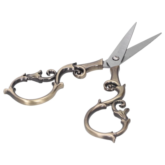 ANGGREK Sewing Tools Sewing Supplies Retro Scissors Stainless Steel Gourd Shape DIY Vintage Small Embroidery Sewing Tools