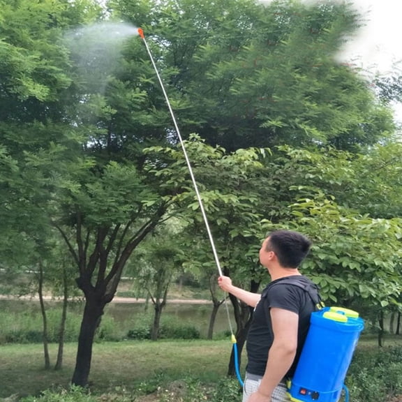ANGGREK Stainless Steel Sprayer Pipe, 2.6m Spray Extension Pipe Sprayer Tool for Garden Green Space, Extension Pole