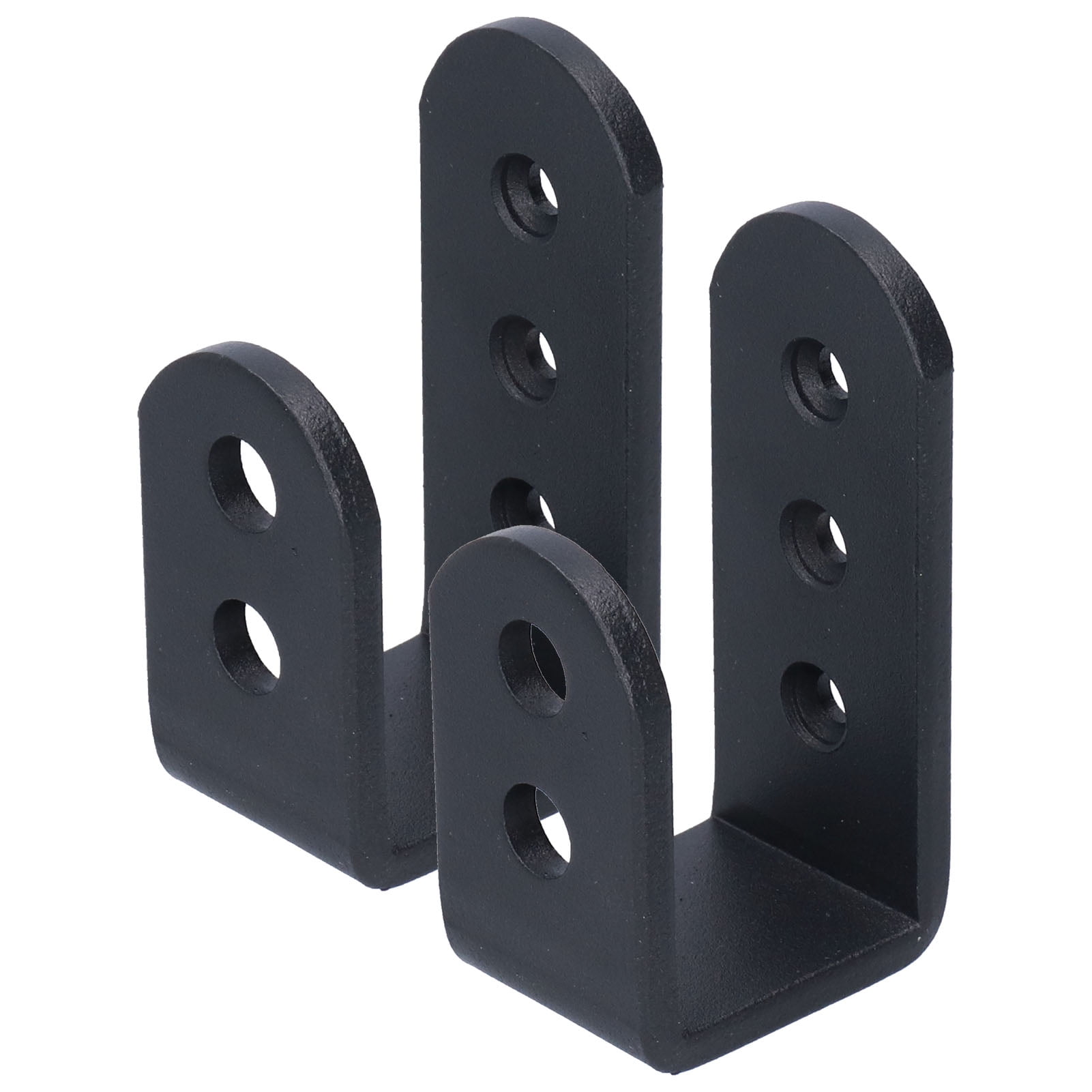 ANGGREK Sturdy Bracket,2Pcs Carbon Steel Bracket Exhibition Thicken