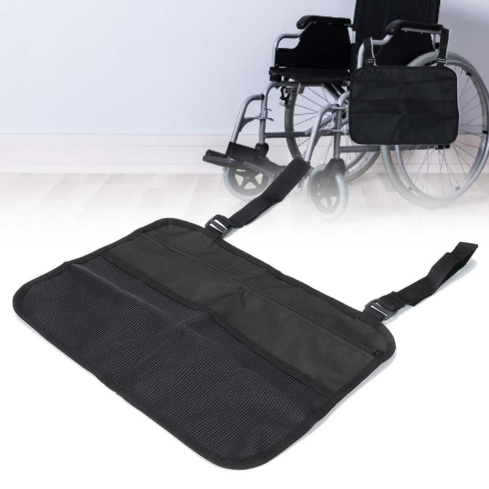 ANGGREK Wheelchair Side Bag Multipockets Organization Accessory for