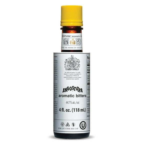 ANGOSTURA Aromatic Bitters, Liquid Cocktail Bitters for Professional & Home Mixologists, 4 fl oz