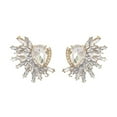 ANGREANE Vintage Rhinestone Statement Earrings for Women Girls Retro