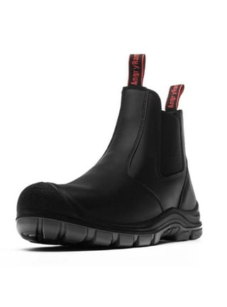 Steel toe no lace deals boots