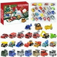 thumbnail image 1 of ANGTUO 2024 Christmas Advent Calendar for 24 Pieces Fire Truck Set,Christmas Stocking Stuffers for Perfect Holiday Gifting to Boys, Girls, and Adults, 1 of 8