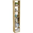 thumbnail image 1 of Anhdah 6 Cube Storage Organizer Bookshelf,Brown Wooden Bookcase Storage Shelf, Sturdy 6-Cube Organizer for Living Room, Bedroom, Home Office, Easy Assembly, 1 of 7