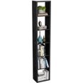 thumbnail image 1 of ANHDAH 6-Cube Bookcase & Storage Organizer, Thick Edges Bookshelf Multipurpose Display Shelves for Home Office, Black, 1 of 7
