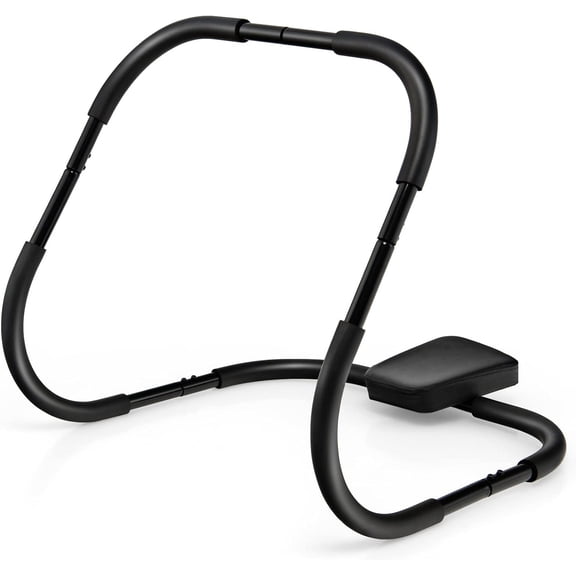 ANHXN AB Fitness Crunch, Portable Abdominal Machine Workout Exerciser for Core Strength, Muscle Training, Sit Up AB Trainer for Home, Office, Gym