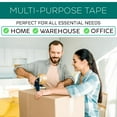 thumbnail image 1 of ANHXN  Clear Packing Tape Heavy Duty Packaging Tape for Shipping, Moving Packing Tape Refill Shipping Tape Strong and Durable Clear Adhesion Tape for Warehouse, 1 of 1