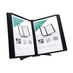 ANHXN Desktop Reference and Display System - Durable Base - Letter Size - Easy to Load