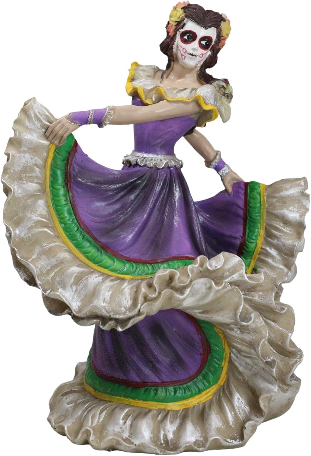 day of the dead purple dress Young woman dressed as 'La Catrina the Diva of Death' during celebrations for the Day of the Dead (Dia de los Muertos) in Toronto, Ontario, Canada, on November 07, 2015. The Day