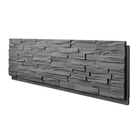 ANHXN  Faux Stone Wall Covering Panels for Interior and Exterior Decor, PU Stone Veneer Exterior, Exterior Siding Panels