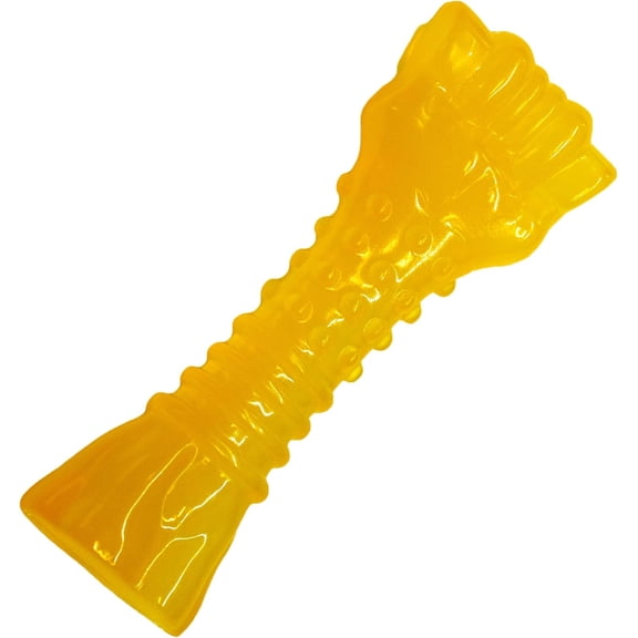 ANHXN Freezer Knuckle Bone Puppy Chew Toy, Soothing Teething Toys for Puppies, Color Changing, Lamb & Apple Flavor,