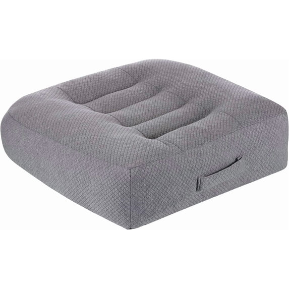 ANHXN Large Seat Cushion, Extra Thick Booster Seat Cushions for Office Chairs Long Sitting Office Workers, Car Drivers, Relieves Back Pain, Breathable, Anti-Slip