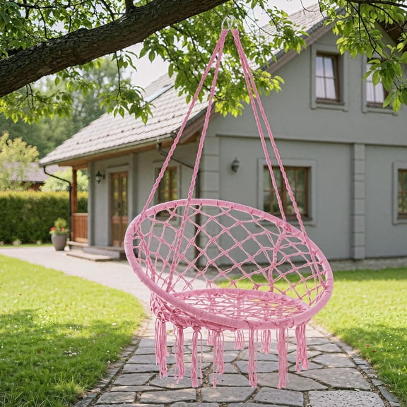 ANHXN Macrame Hammock Swing Chair