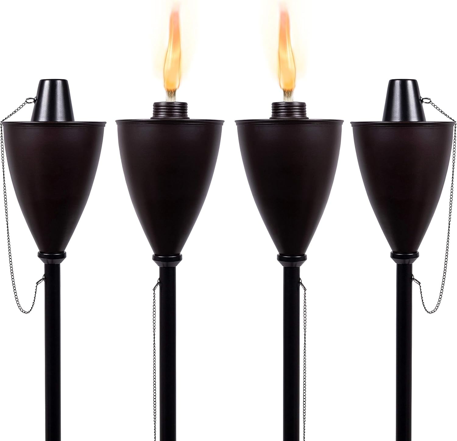 ANHXN Outdoor Torches - Durable Construction, Modern Design, Weather ...