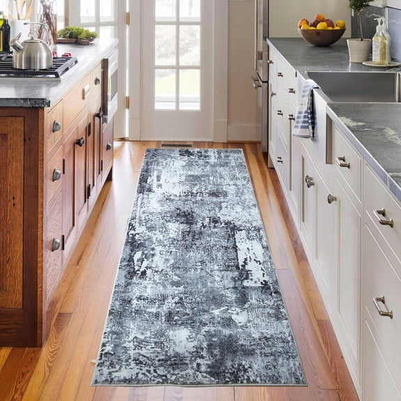 ANHXN anti slip artificial wool retro carpet, suitable for kitchens, entrances, laundry rooms, bedrooms Different colors and specifications to choose from