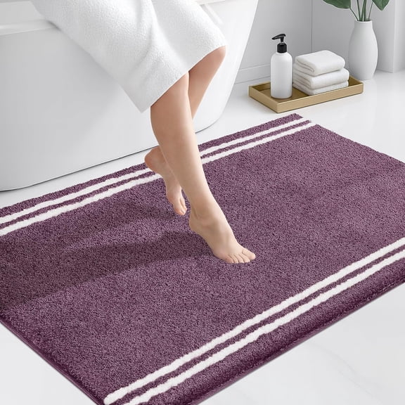 ANHXN bathroom anti slip blanket, super absorbent quick drying fluffy ultra-fine fiber bath mat, used for bathtubs and showers. Different colors and specifications to choose from