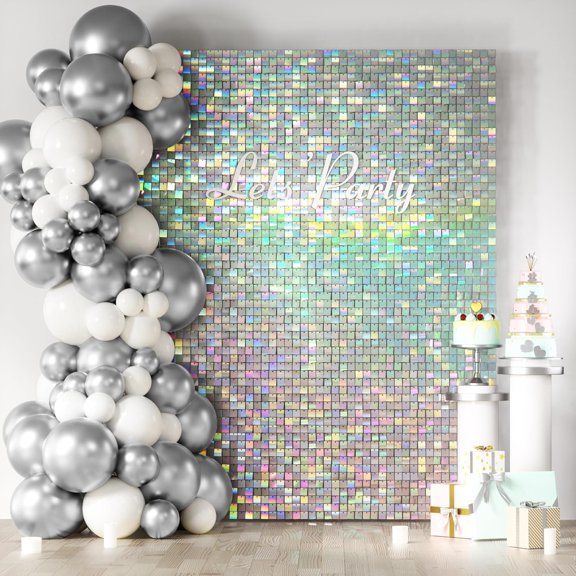 ANHXN reflective wall background flash, background decorative panel, can be used with any balloon (without any accessories). Different colors to choose from