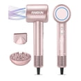 thumbnail image 1 of Hair Dryer, High-Speed Ionic Low Noise Blow Dryer with Brushless Motor for Fast Drying, Thermo-Control Quiet Compact Hair Blow Dryer with Magnetic Diffuser for Curly Hair for Home Travel Salon, 1 of 7