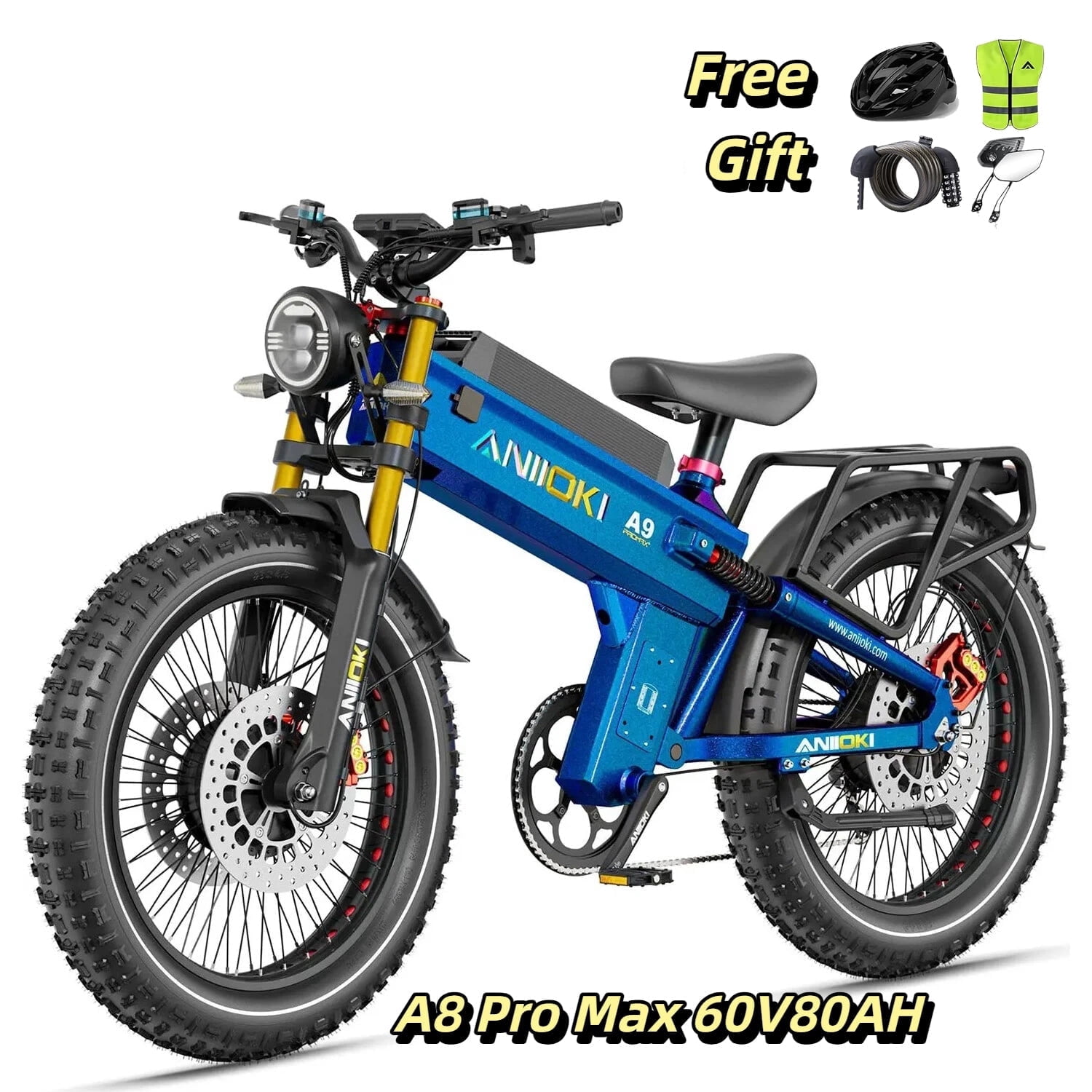42 mph electric bicycle 9000W Dual Motor Bike for Adults 42MPH with 60V30A, 26x4 Fat Smart control with the Heybike APP for a seamless riding experience. Vela S1 Electric Dirt Bike