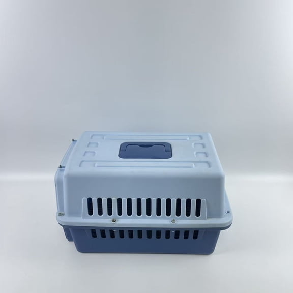 ANIKOLAI Pet cage,2-Door Top-Load Hard-Sided Dogs, Cats Pet Travel Carrier, Blue, 28"L x 21.5"W x 22.5"H